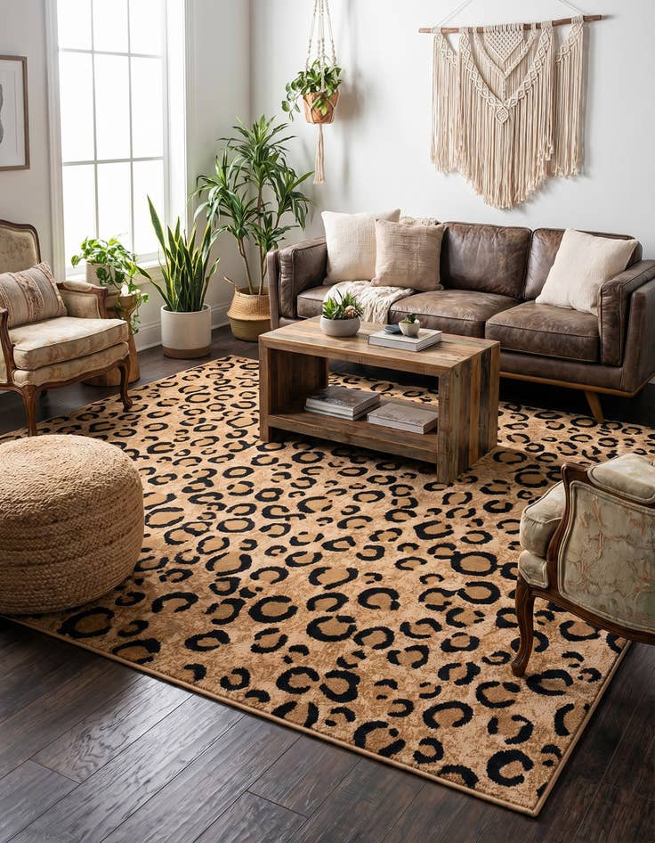 Detail image of 7' 10 x 10' Safari Rug