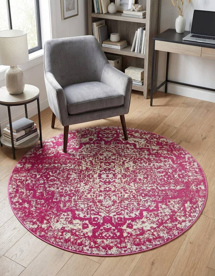 Detail image of 4' x 4' Amulet Round Rug