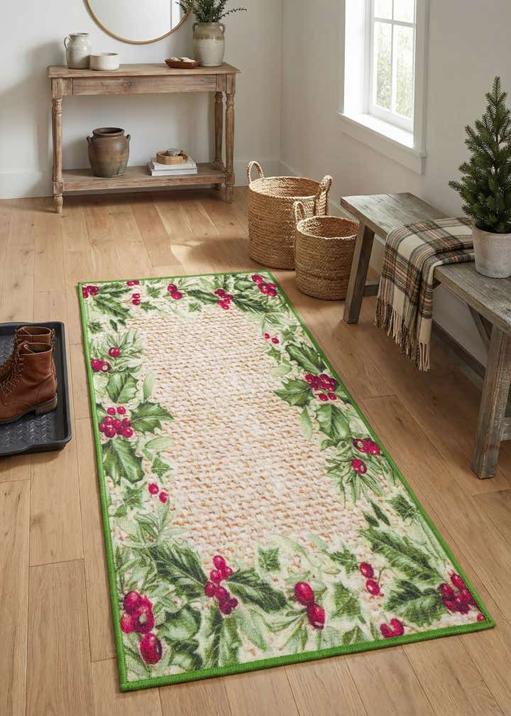 2' x 3' 11 Easy-Clean Jill Zarin Caribbean Indoor / Outdoor Runner Rug