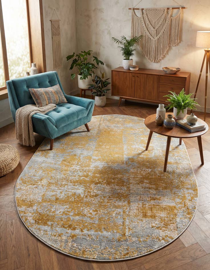 Detail image of 5' 3 x 8' Finsbury Oval Rug