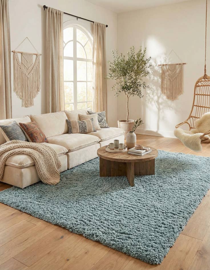 Detail image of 7' x 10' Infinity Shag Rug