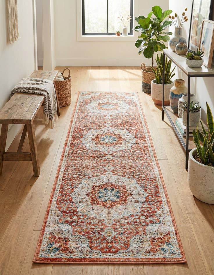 Detail image of 2' 7 x 10' 2 Newport Runner Rug
