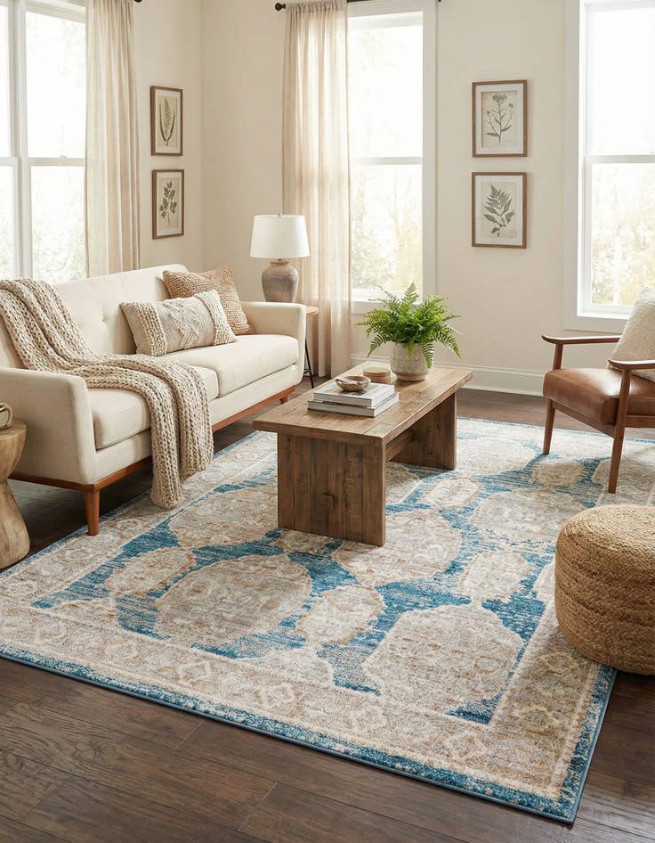 Detail image of 5' 3 x 8' Lola Rug