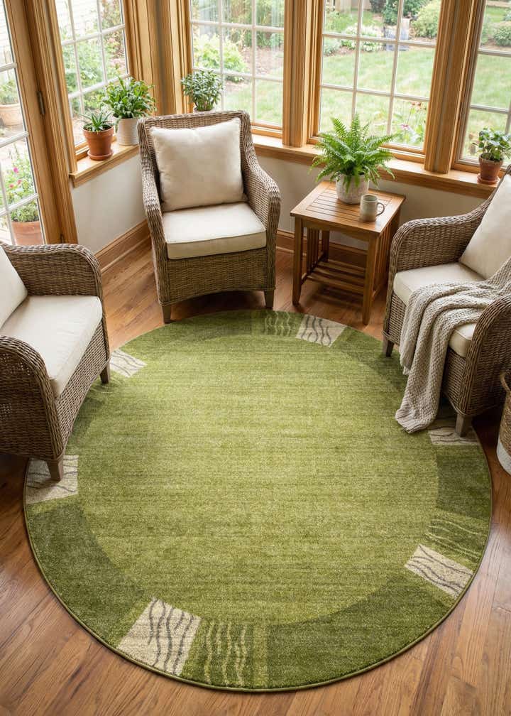 7' 10 x 7' 10 Angelica Round Rug