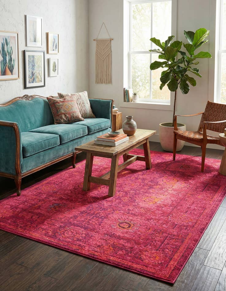 Detail image of 7' x 10'  Washable Palazzo Rug