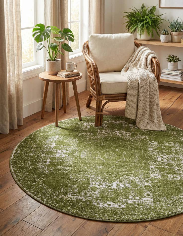 Detail image of 5' 3 x 5' 3 Bexley Round Rug