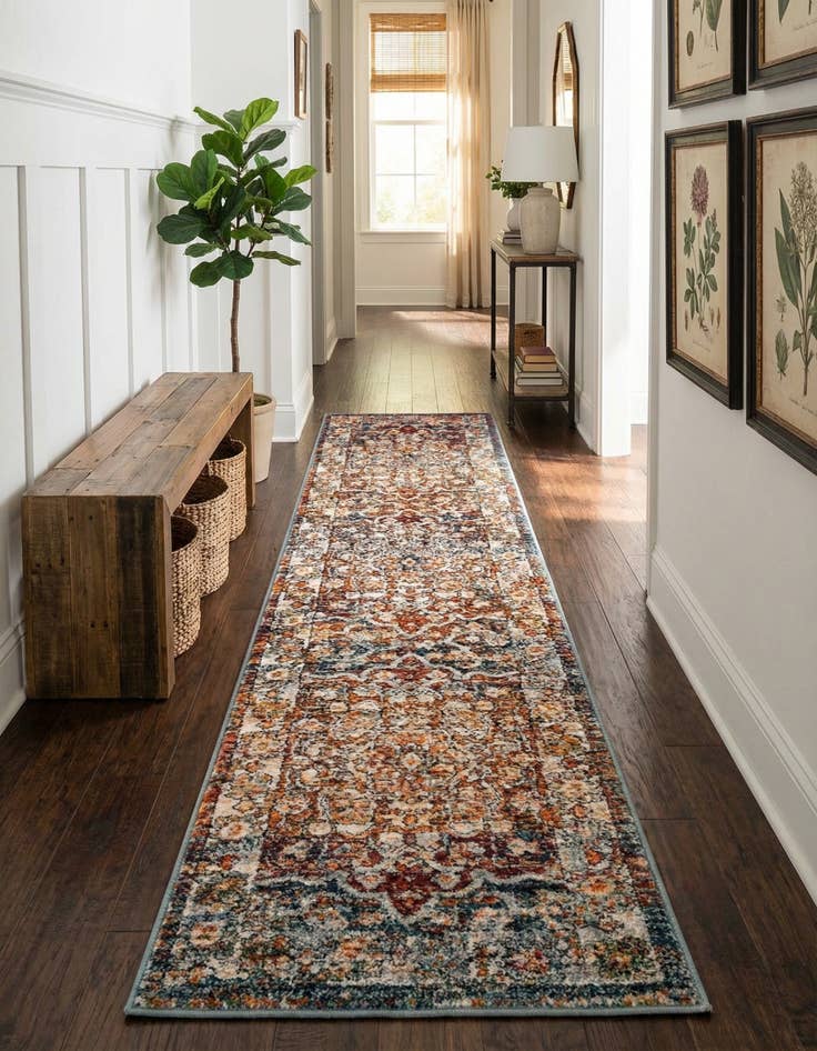 Detail image of  2' x 8' Isabella Runner Rug