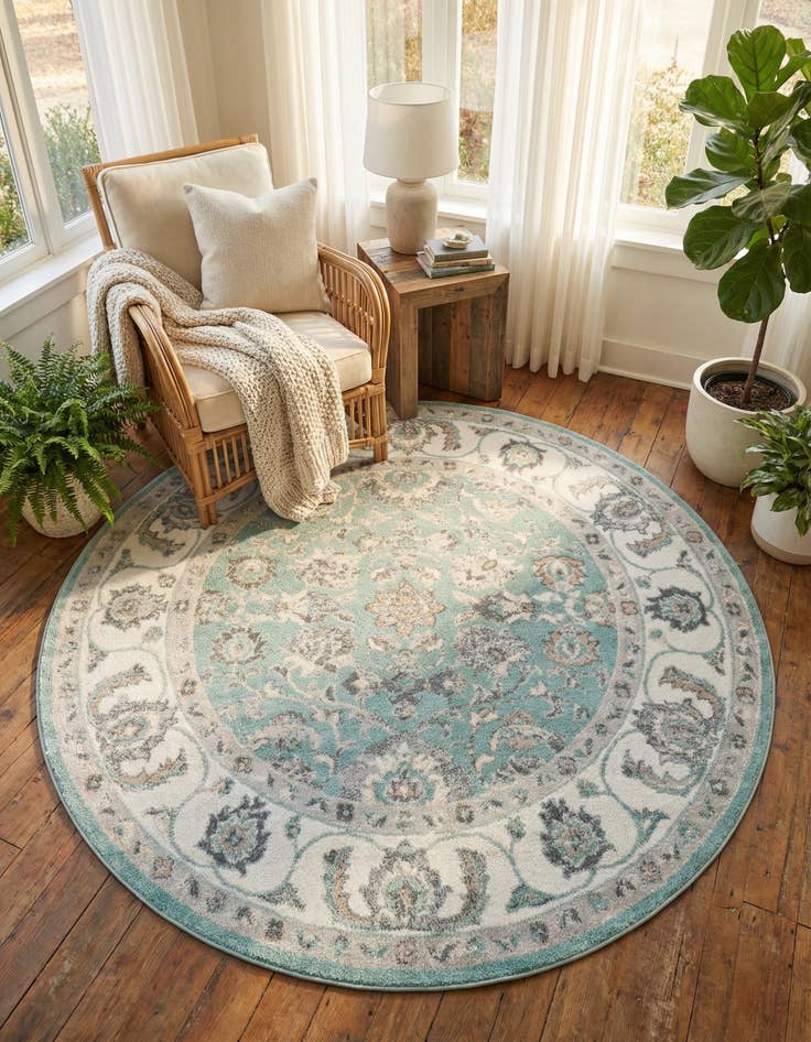 Detail image of 7' x 7' Aurelia Round Rug