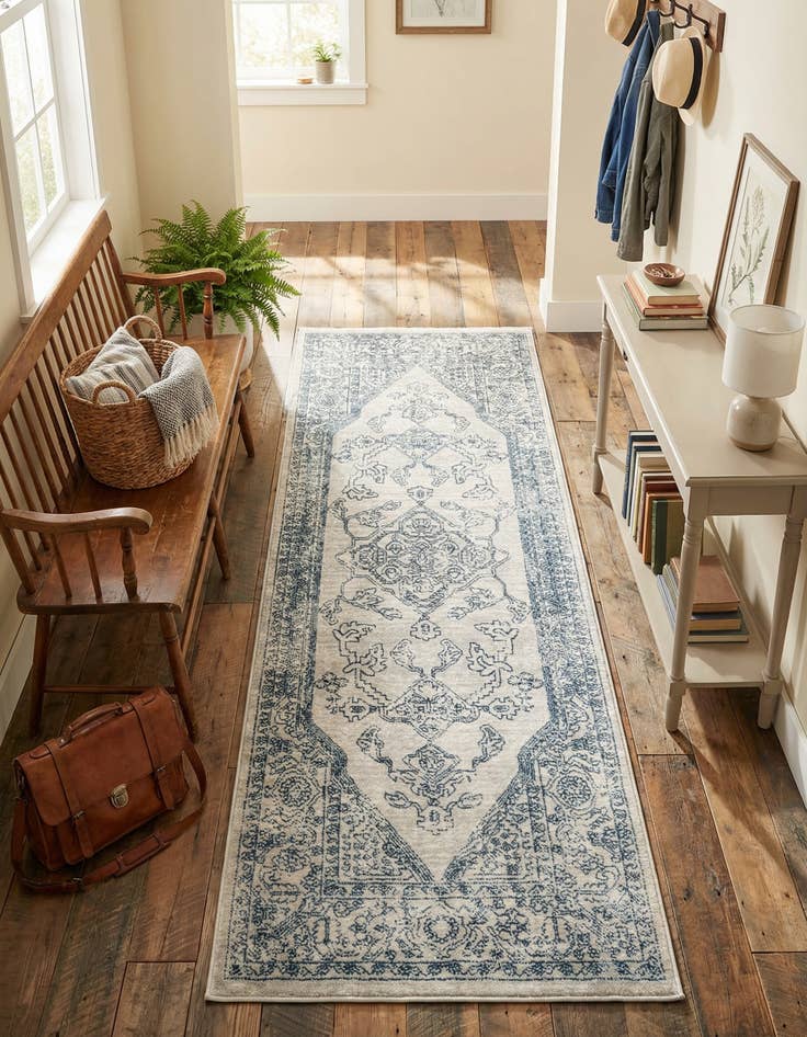 Detail image of 2' x 6' Newport Runner Rug