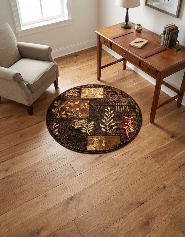 Detail image of  3' x 3' Cafe Round Rug