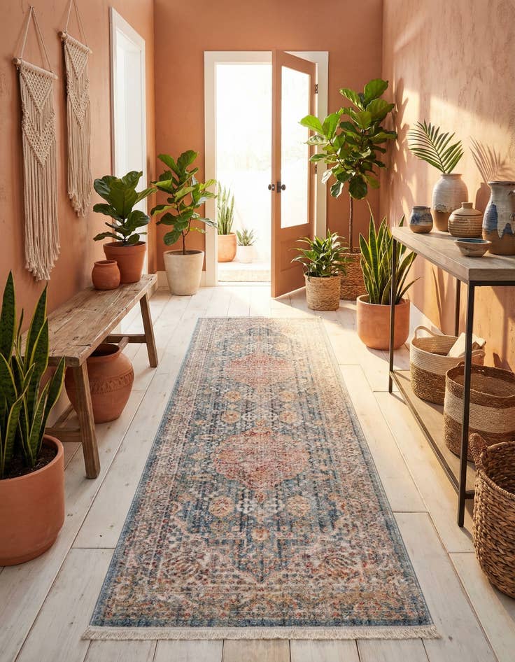 Detail image of 2' 2 x 6' Noble Runner Rug