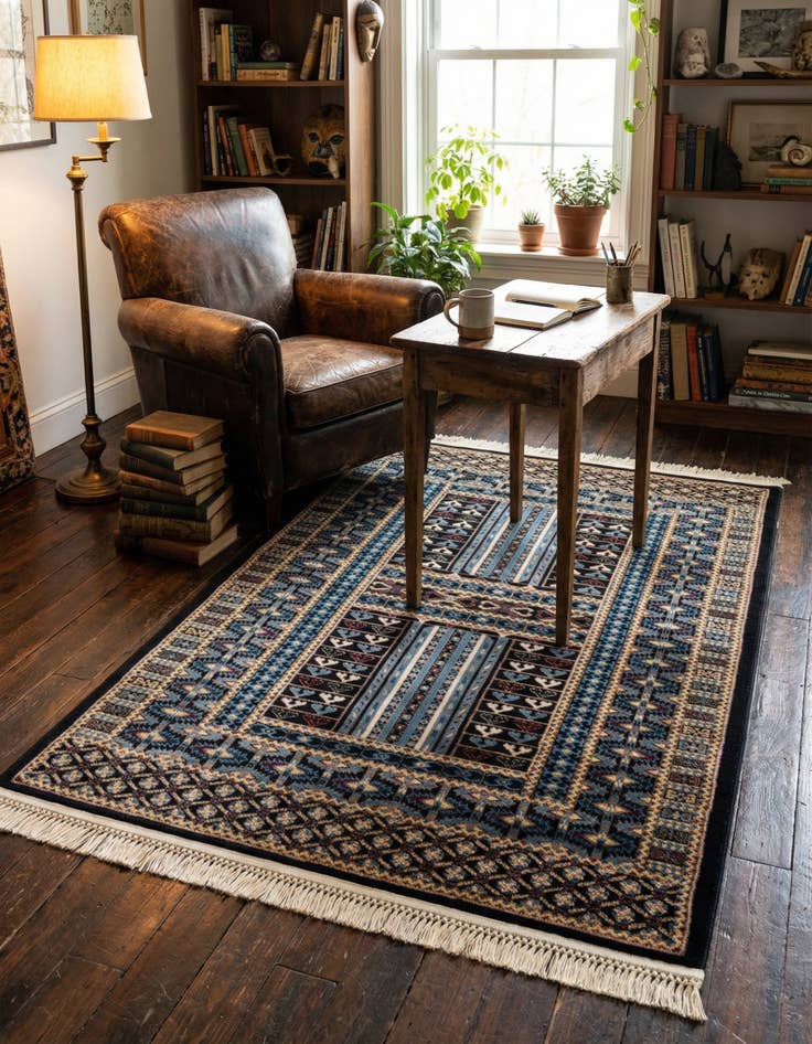 Detail image of 4' x 6' Bokhara Rug