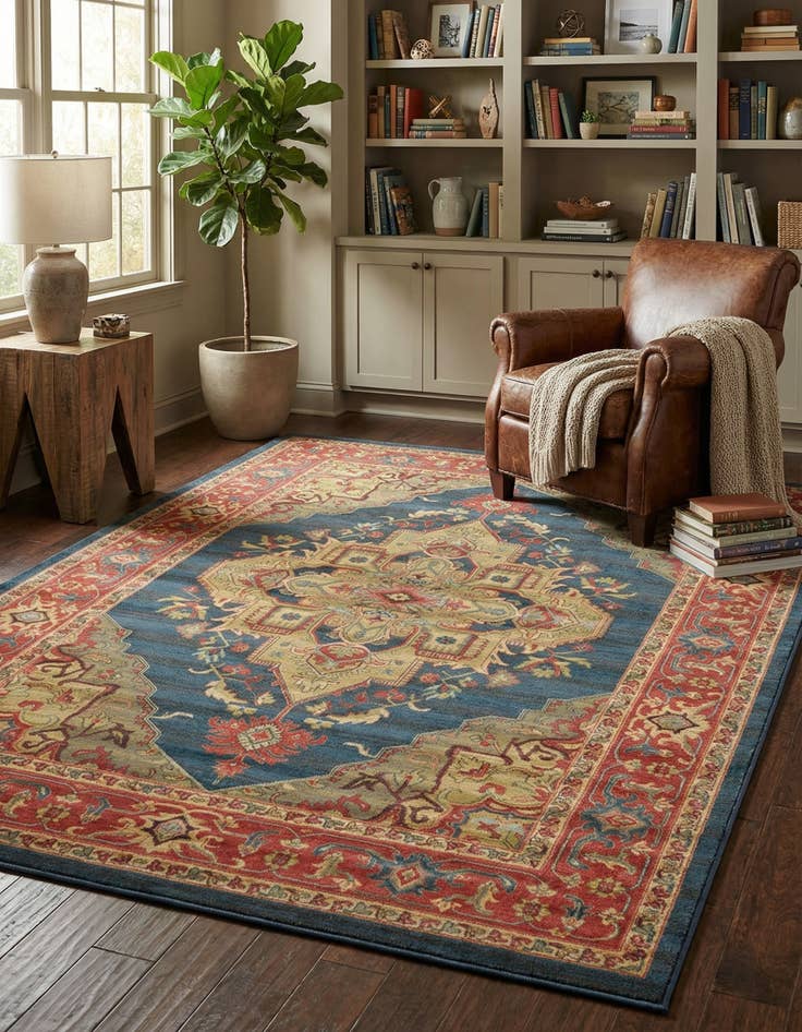 Detail image of 7' x 10' Serapi Rug