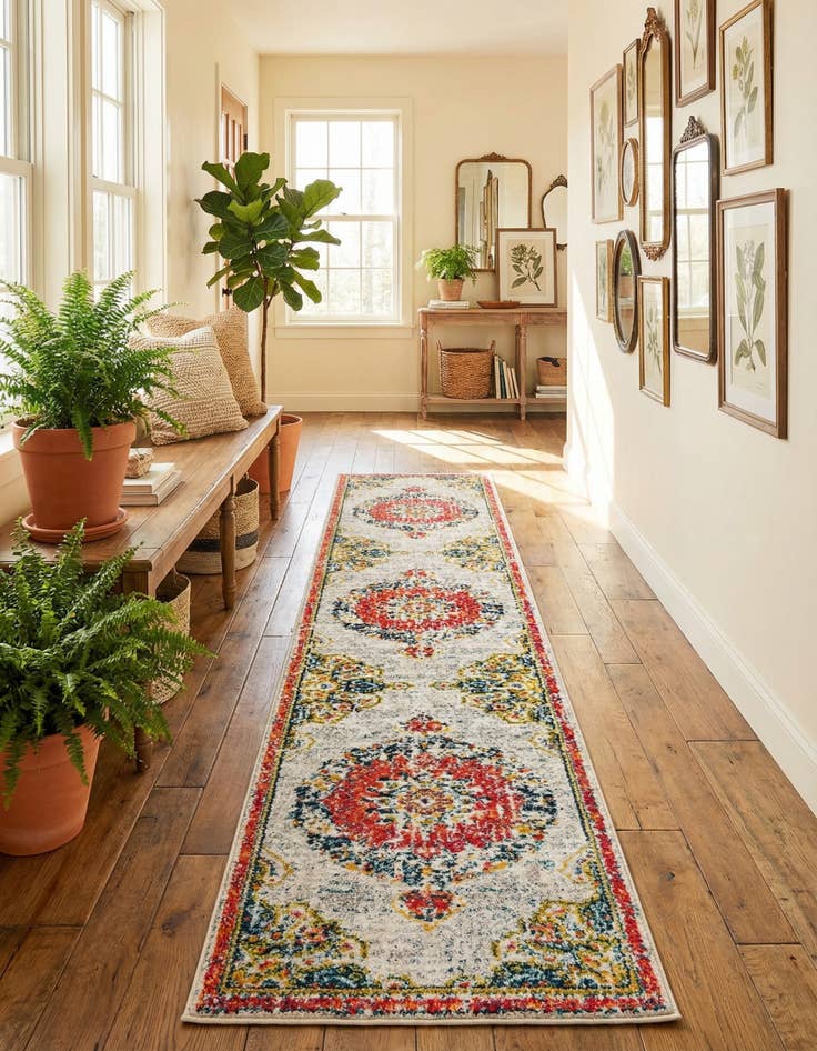Detail image of 2' 7 x 12' Carrington Runner Rug