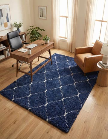 7' 10 x 10' Moroccan Shag Rug