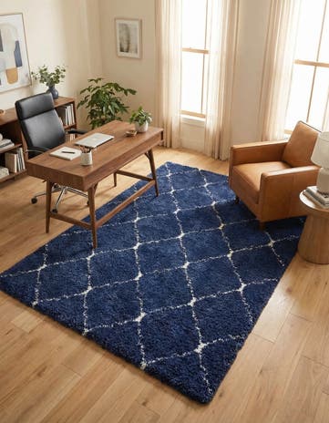 7' 10 x 10' Moroccan Shag Rug