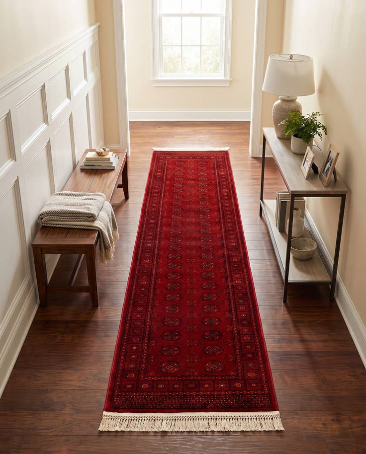 Detail image of 2' 7 x 12' Bokhara Runner Rug