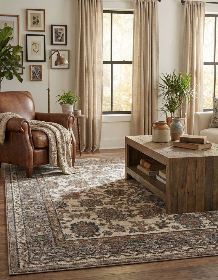 Detail image of 5' x 7' 7 Grand Tradition Rug