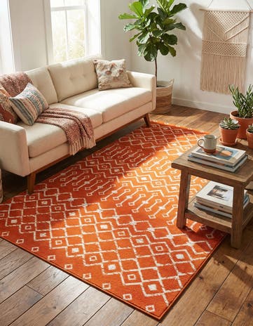 5' 3 x 8' Kasbah Trellis Rug