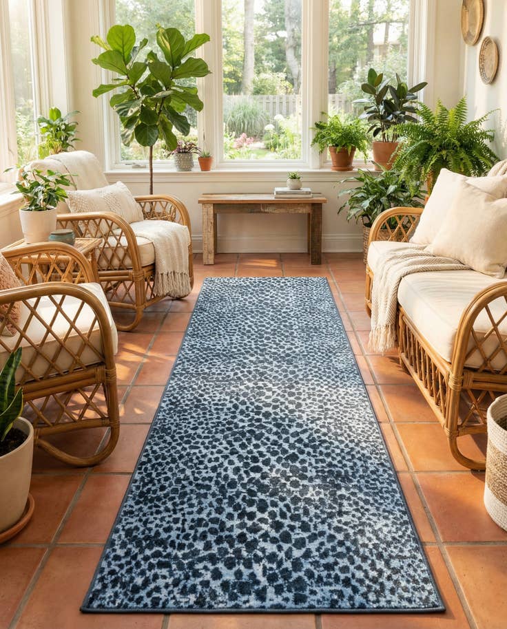 Detail image of 2' x 8' Kamala Washable Runner Rug