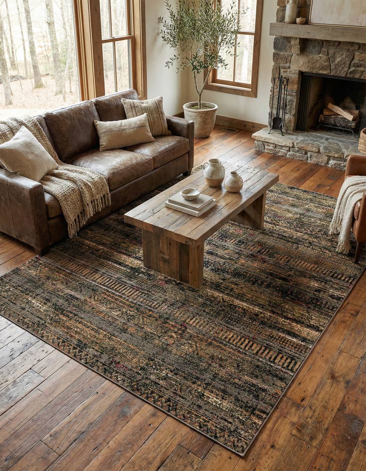 Detail image of 7' 10 x 11' Saturn Rug