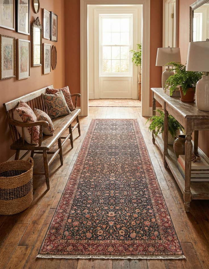 Detail image of 3' 3 x 11' 10 Boutique Runner Rug