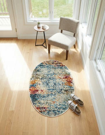 2' x 3' 1 Santiago Oval Rug