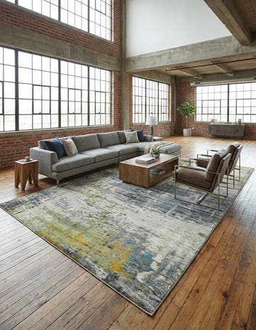 10' 6 x 16' 5 Washable Spectrum Rug
