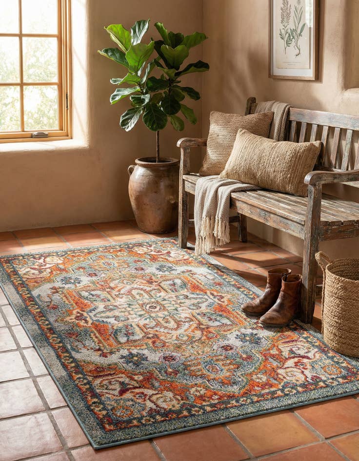 Detail image of 3' 3 x 5' 3 Isabella Rug