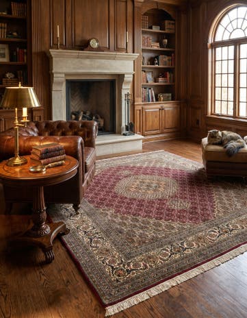 4' 10 x 6' Tabriz Mahi Rug