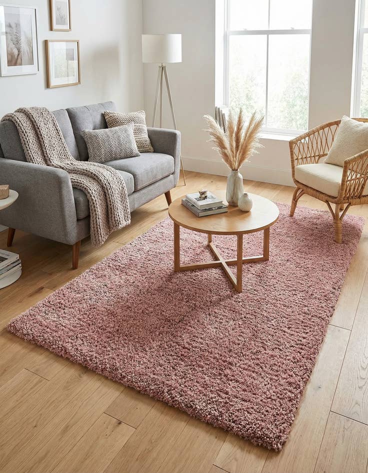 Detail image of 5' 3 x 8' Jill Zarin Shaggy Chic Rug