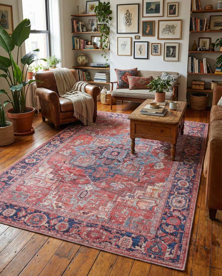 6' x 9' Washable Maahru Rug