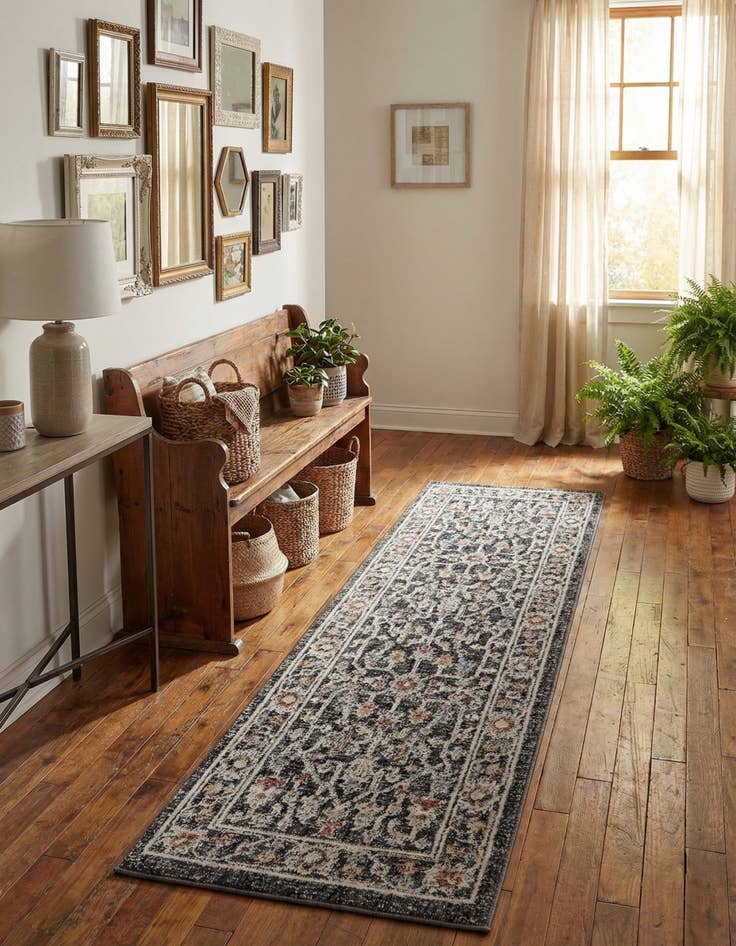 Detail image of 2' x 6' Eco Traditional Runner Rug