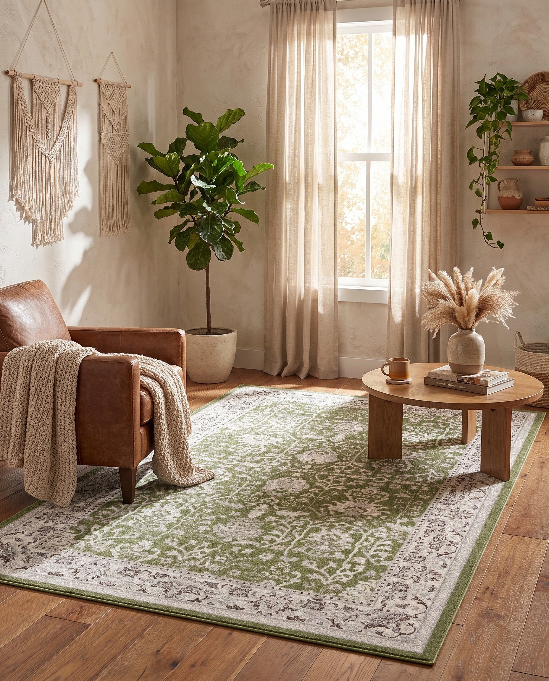 5' 3 x 8' Kamala Washable Rug
