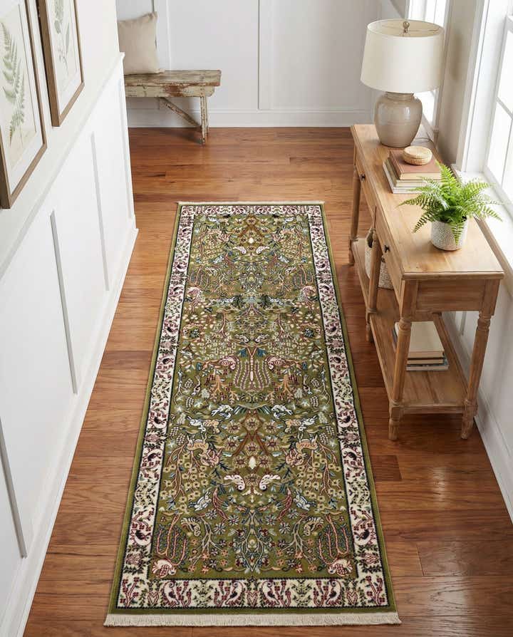 2' 7 x 7' Nain Design Runner Rug