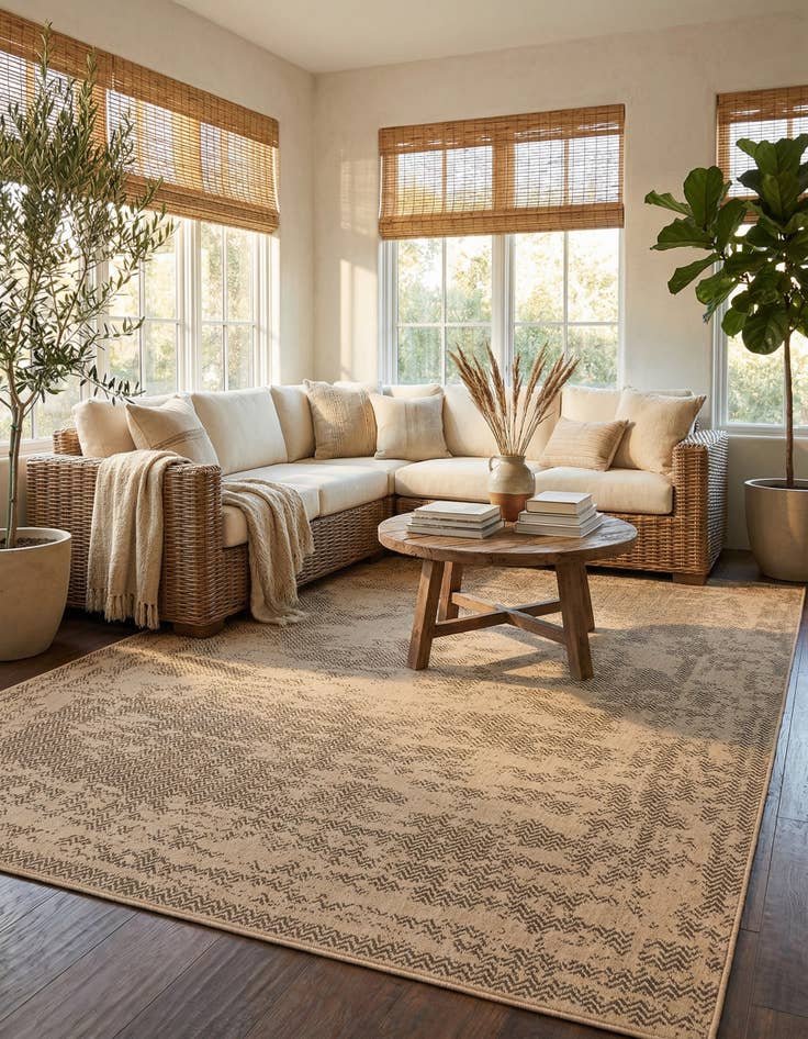 Detail image of 9' 2 x 12' Dunes Rug