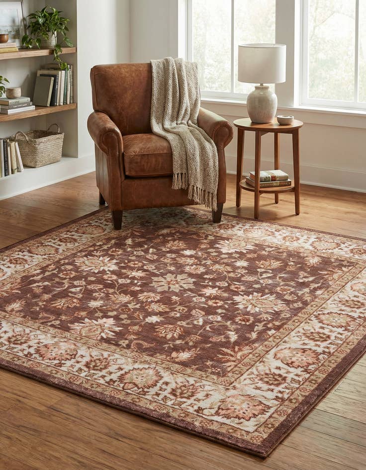 Detail image of 5' 3 x 5' 3 Medina Square Rug