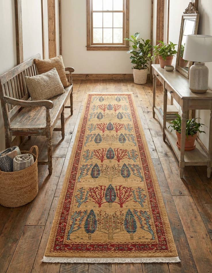 Detail image of 2' 7 x 10' Kashkuli Gabbeh Runner Rug