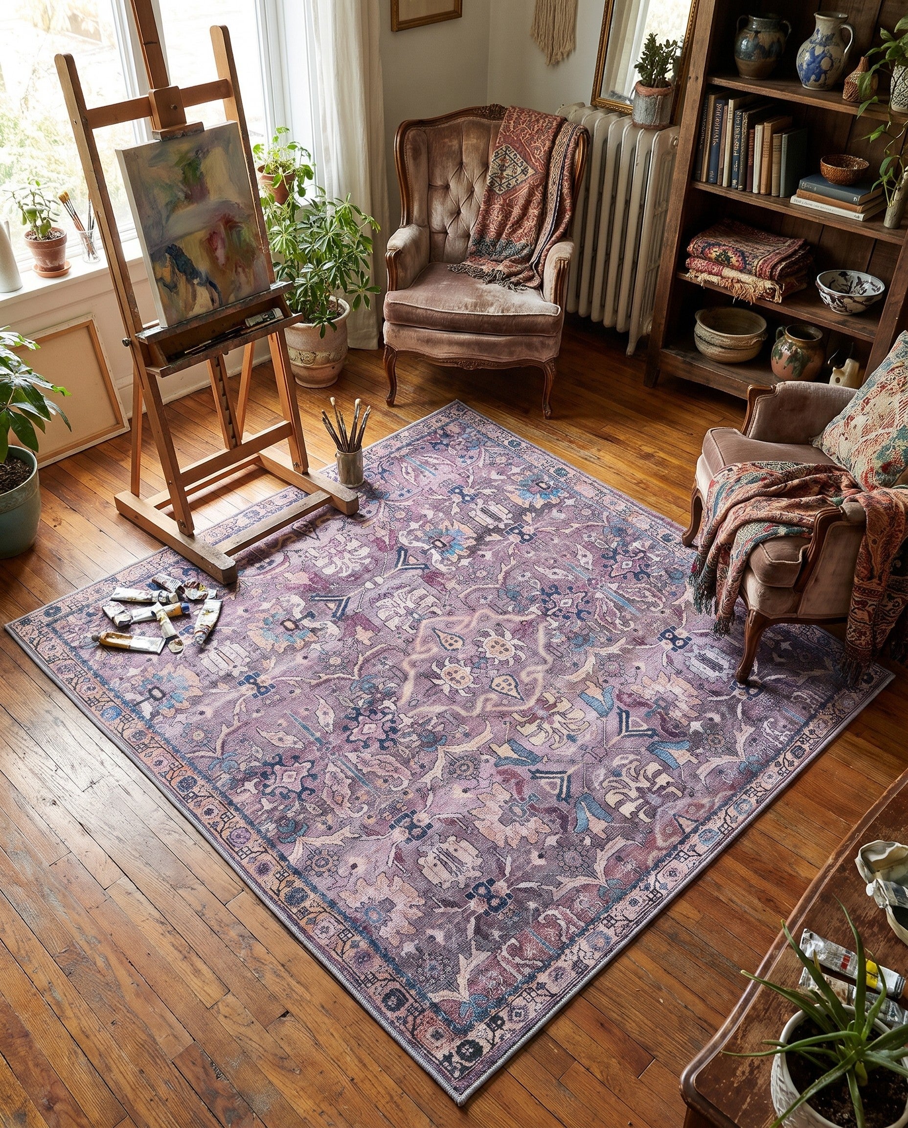 125cm x 125cm Nostalgia Square Rug