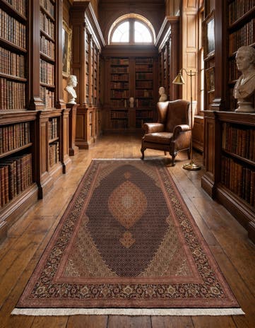 6' 7 x 9' 10 Tabriz Runner Rug