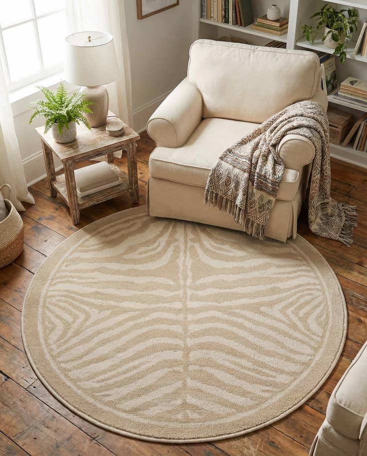 Detail image of 4' x 4' Savannah Round Rug