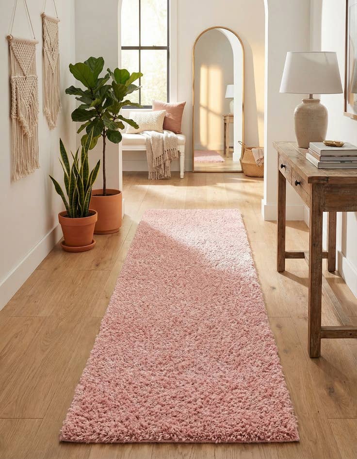 Detail image of 2' x 8' Zermatt Shag Runner Rug