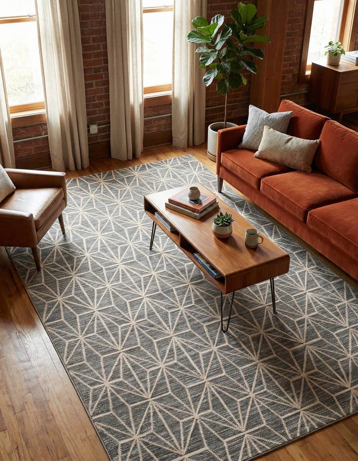 Detail image of Jill Zarin 5' x 8' Uptown Fifth Avenue Rug