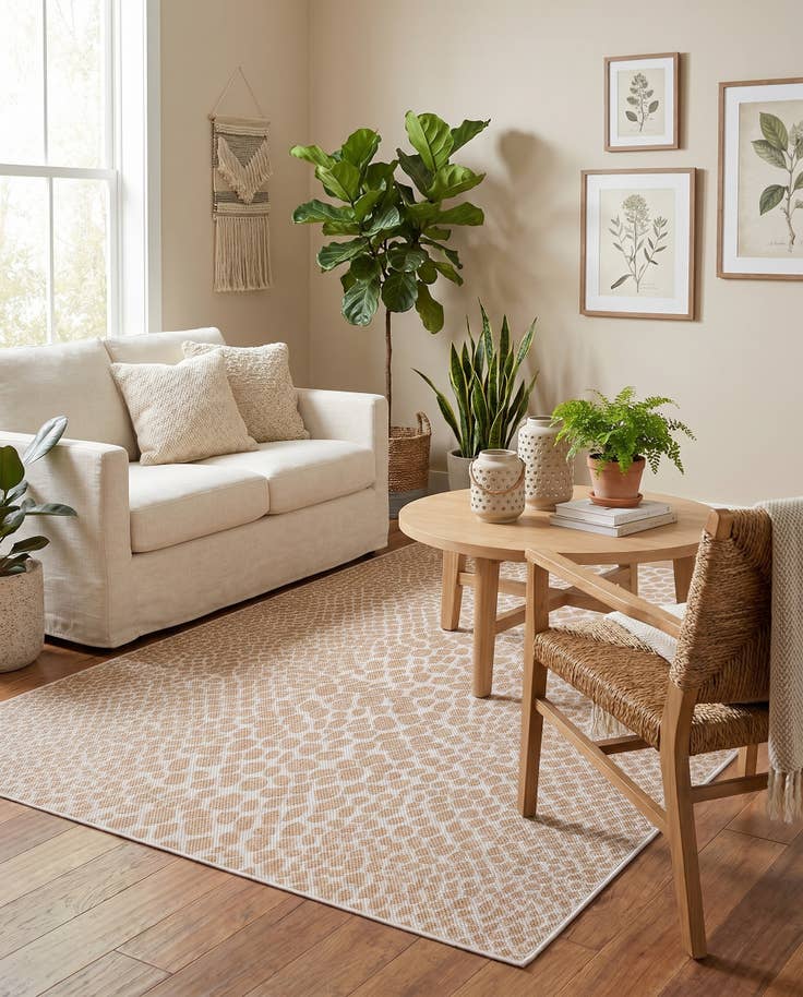 Detail image of 5' 3 x 8' Easy-Clean Jill Zarin Cape Town Indoor / Outdoor Rug