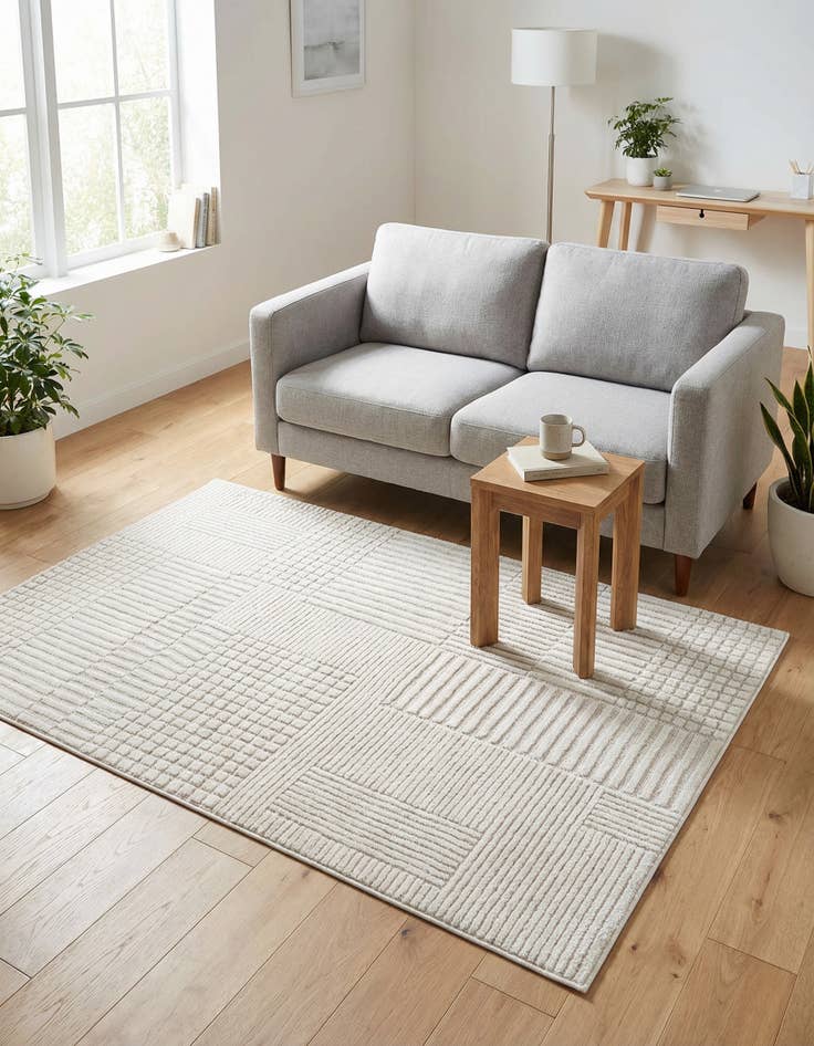 Detail image of 4' x 6' Textura Designer Rug