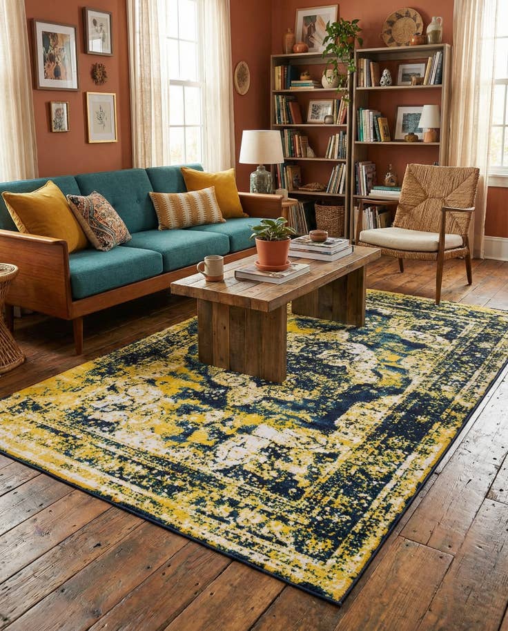 Detail image of 6' x 9' Monte Carlo Rug With Pad Bundle