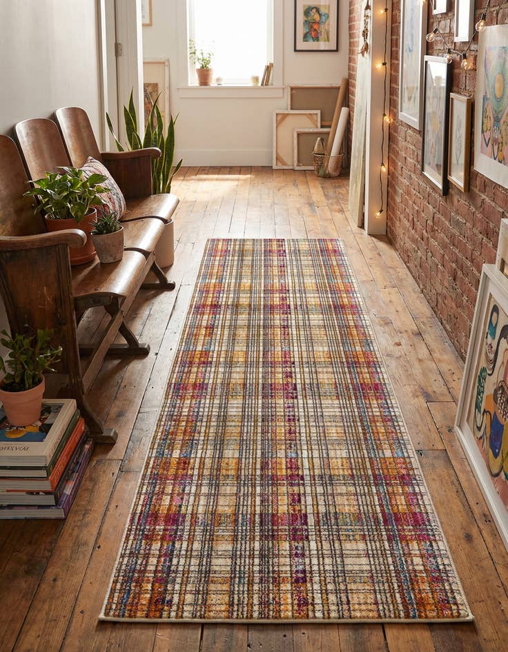 Detail image of 2' x 6' Deepa Runner Rug