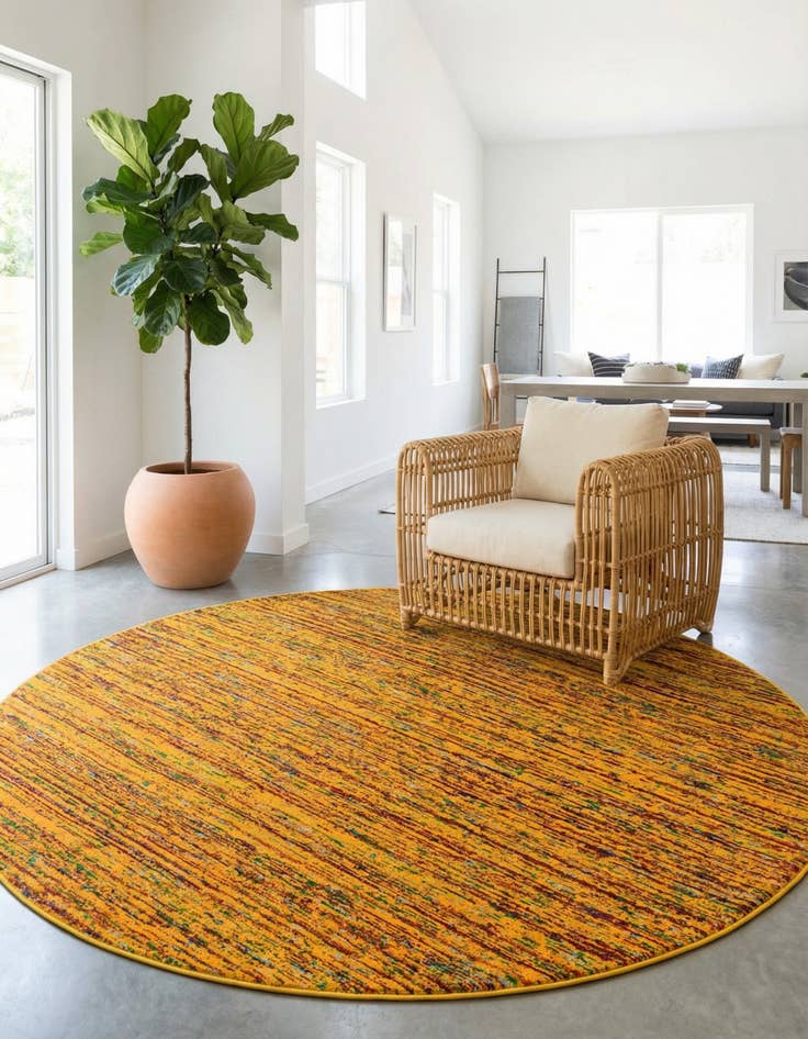 Detail image of 7' 10 x 7' 10 Calypso Round Rug