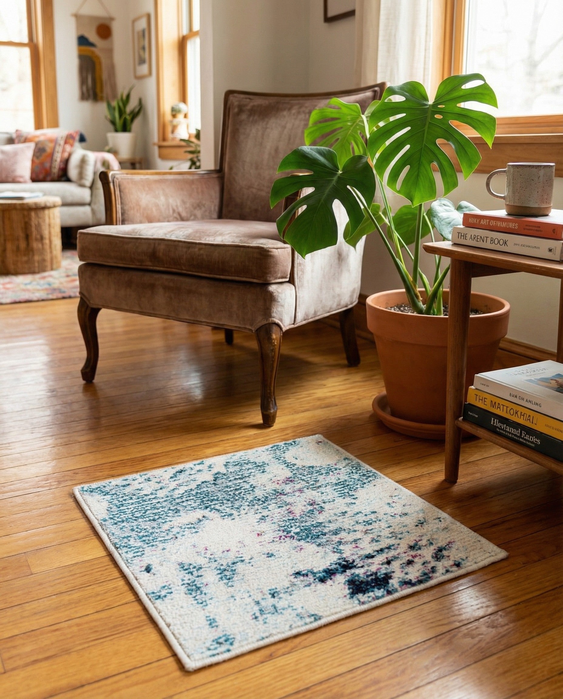 1' 4 x 1' 4 Washable Capri Sample Rug