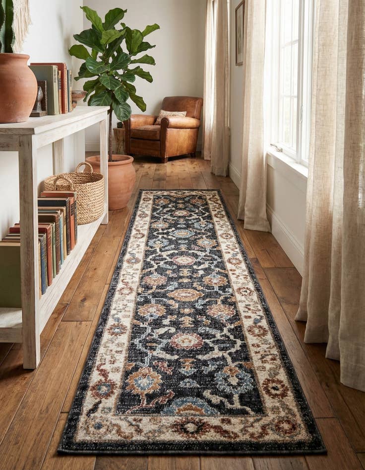 Detail image of 2' x 8' Eco Traditional Runner Rug